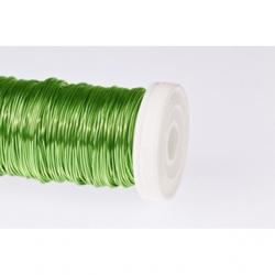 Dekordrót sima 0,3 mm zöld 25 gr