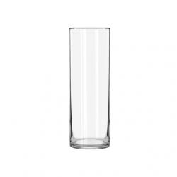 Üveg váza henger alakú átlátszó 18x18x61cm