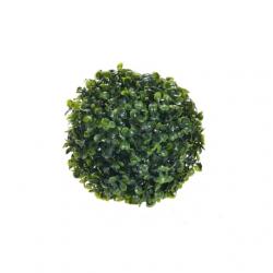 Selyemvirág Buxus gömb mûanyag 18cm zöld